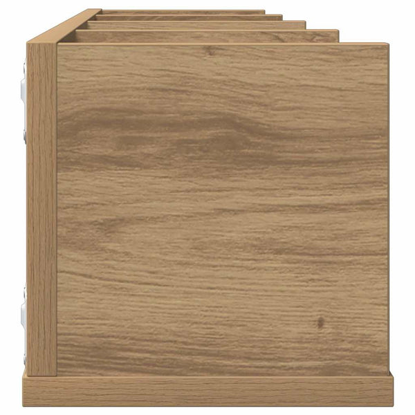 CD-Wandregal Artisan Eiche 100 cm