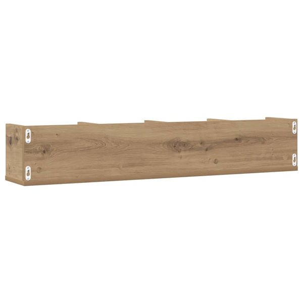 CD-Wandregal Artisan Eiche 100 cm