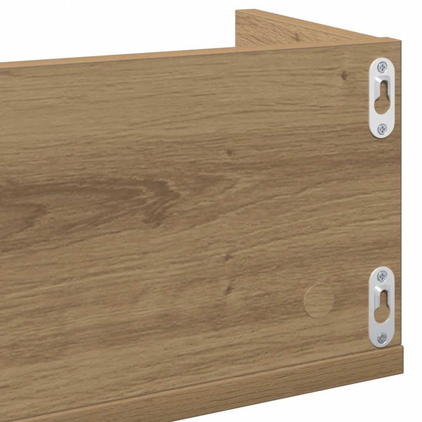 CD-Wandregal Artisan Eiche 100 cm