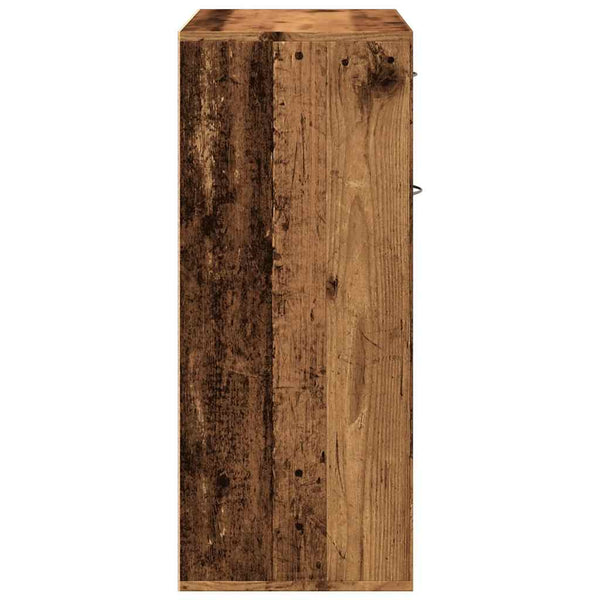 Schuhschrank Altholz-Optik, 60 cm