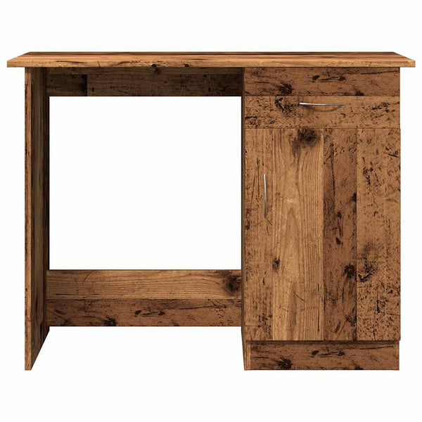 Schreibtisch Altholz-Optik 100 cm