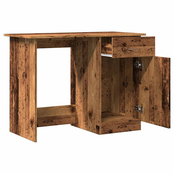 Schreibtisch Altholz-Optik 100 cm