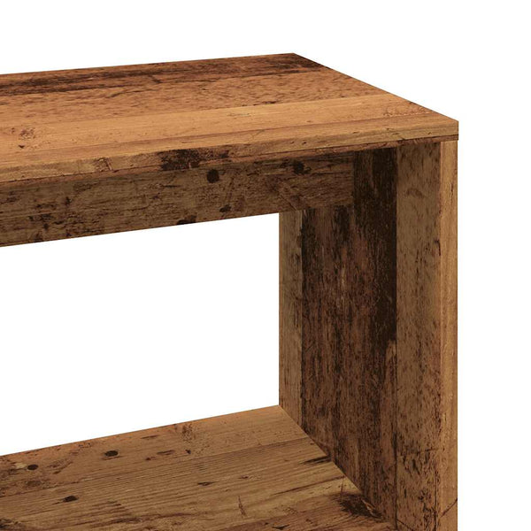 Eckschreibtisch Altholz-Optik, 200cm