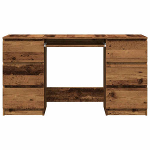 Schreibtisch Altholz-Optik 140 cm
