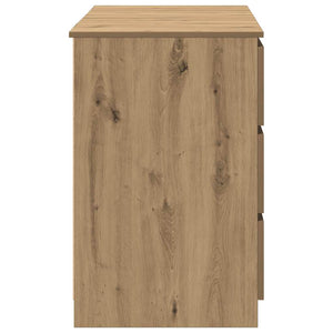 Schreibtisch Artisan Eiche 140 cm mit Schubladen