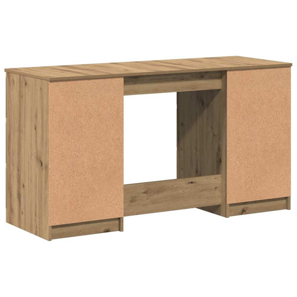Schreibtisch Artisan Eiche 140 cm mit Schubladen
