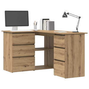 Eckschreibtisch Artisan Eiche 145x100 cm