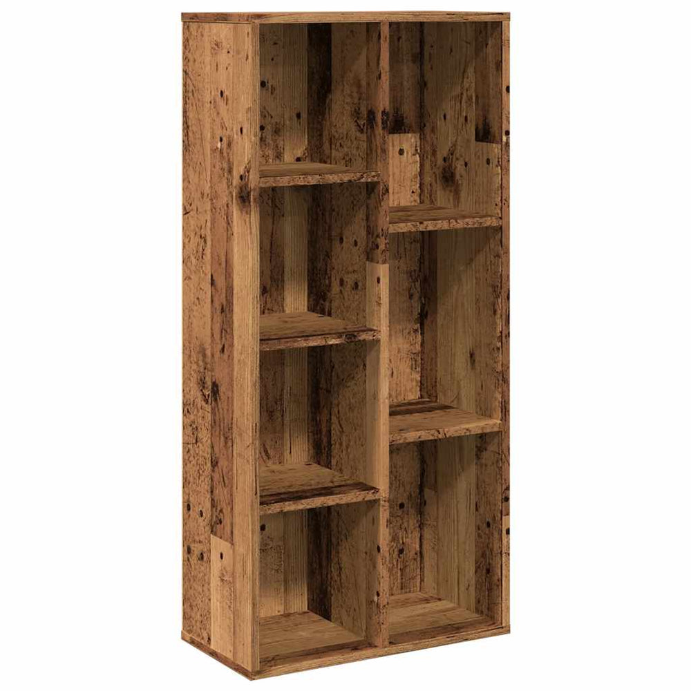 vidaXL Bookcase Reclaimed Wood Look 50x25x104 cm