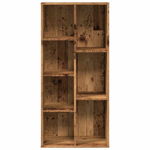 Bücherregal Altholz-Optik, 104 cm hoch
