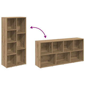 Bücherregal Artisan Eiche 50x25x104 cm