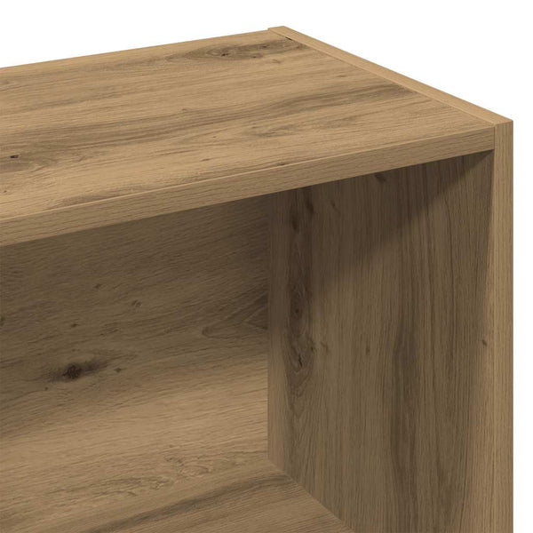 Bücherregal Artisan Eiche 50x25x104 cm
