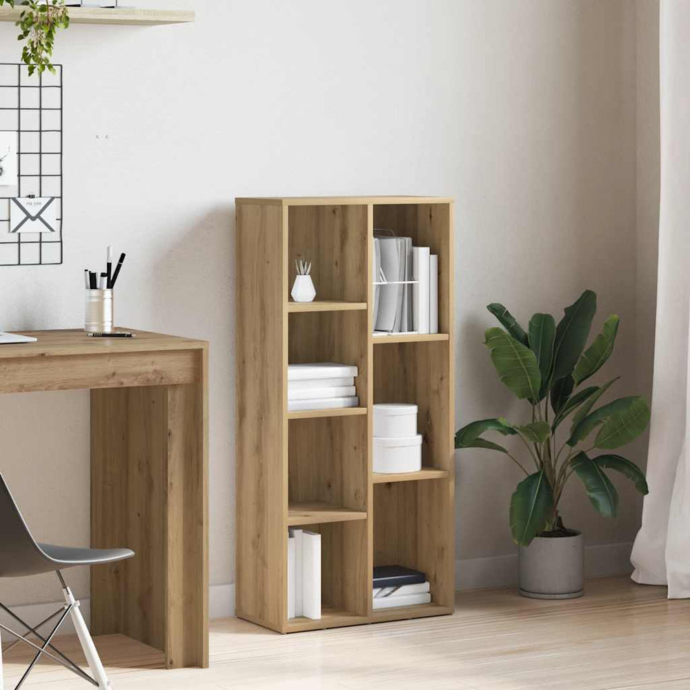 vidaXL Bookshelf Artisan Oak 50x25x104 cm