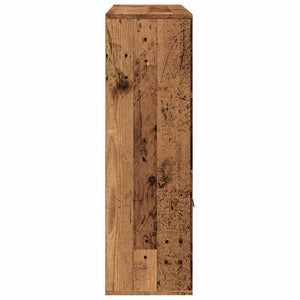 Bücherschrank Altholz-Optik, 98 cm