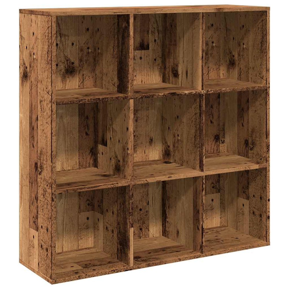 vidaXL Bookshelf Reclaimed Wood Look 98x29x97.5 cm