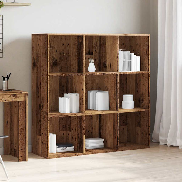 Bücherregal Altholz-Optik, 98 cm