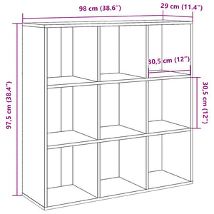 Bücherregal Artisan Eiche 98 cm