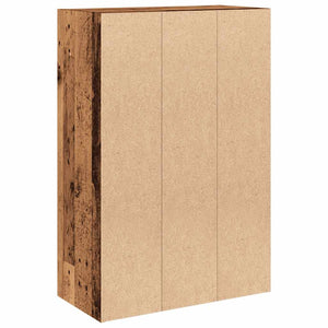 Bücherschrank Altholz-Optik 60,5x90 cm