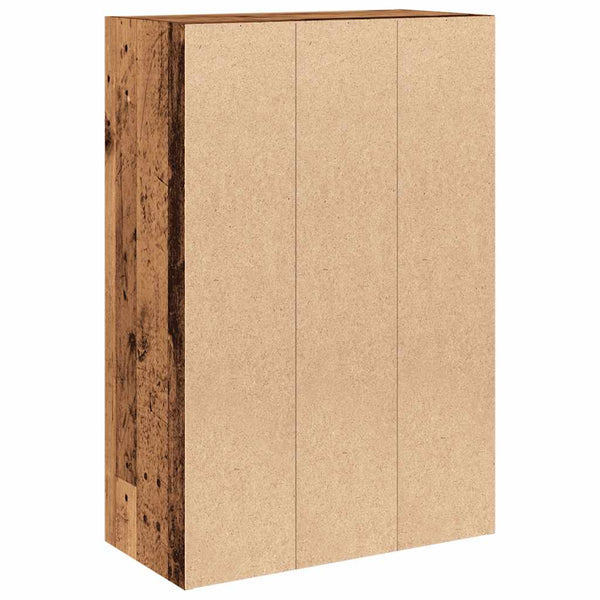 Bücherschrank Altholz-Optik 60,5x90 cm