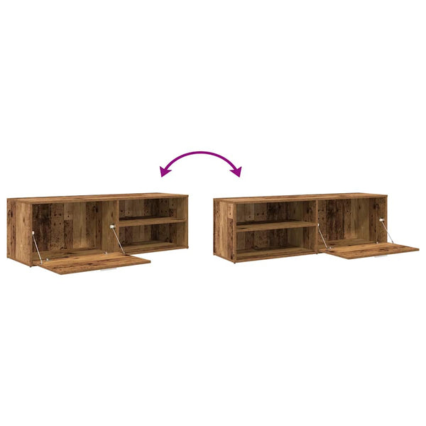 TV-Schrank Altholz-Optik, 120 cm