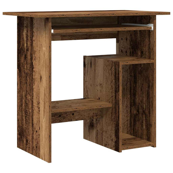 Schreibtisch Altholz-Optik 80x45 cm
