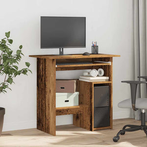 Schreibtisch Altholz-Optik 80x45 cm