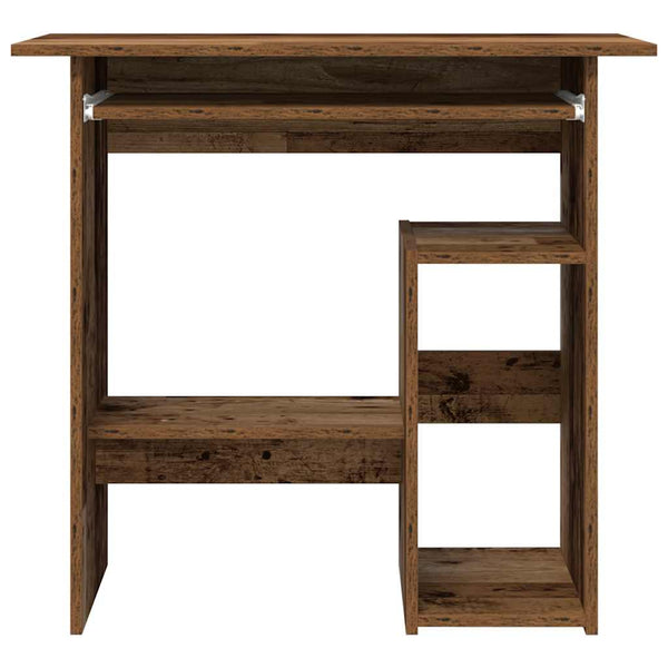 Schreibtisch Altholz-Optik 80x45 cm