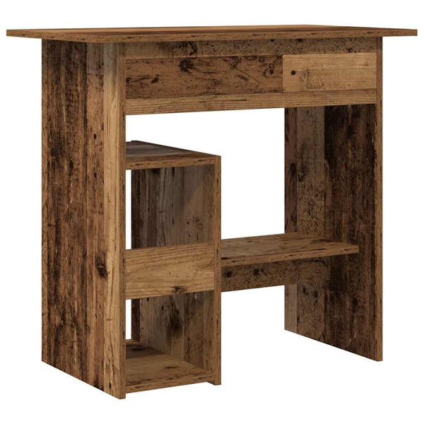 Schreibtisch Altholz-Optik 80x45 cm