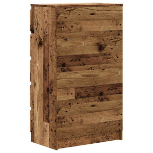 vidaXL Commode Effet bois de récupération 60x36x103 cm Bois d'ingénierie