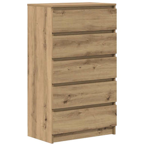 Schubladenschrank Artisan Eiche 60x36x103cm