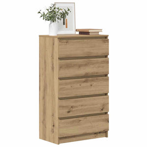 Schubladenschrank Artisan Eiche 60x36x103cm