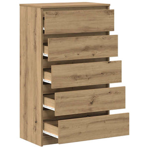 Schubladenschrank Artisan Eiche 60x36x103cm
