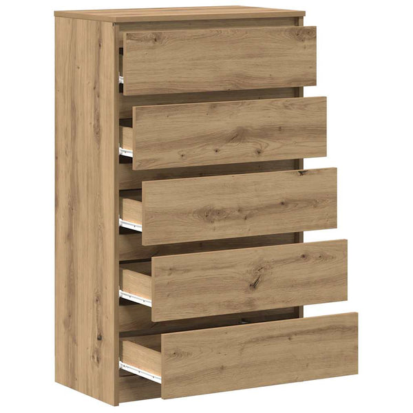 Schubladenschrank Artisan Eiche 60x36x103cm