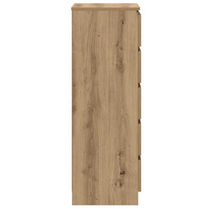 Schubladenschrank Artisan Eiche 60x36x103cm