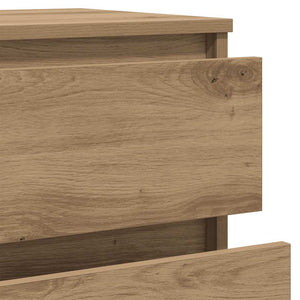 Schubladenschrank Artisan Eiche 60x36x103cm