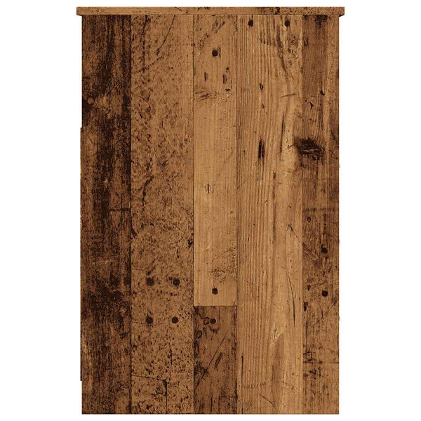 Schubladenschrank Altholz-Optik 40x76 cm