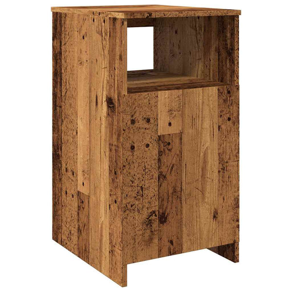 Schubladenschrank Altholz-Optik 40x76 cm