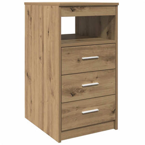 Schubladenschrank Artisan Eiche 40x50x76 cm