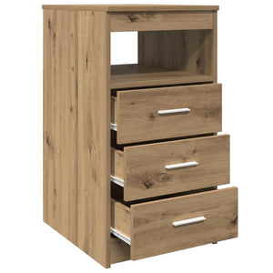 Schubladenschrank Artisan Eiche 40x50x76 cm