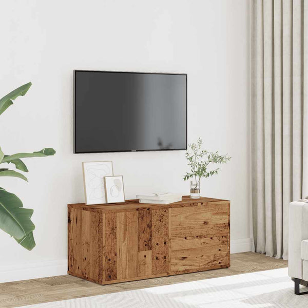 TV-Schrank Altholz-Optik, 80 cm