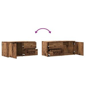 TV-Schrank Altholz-Optik, 80 cm