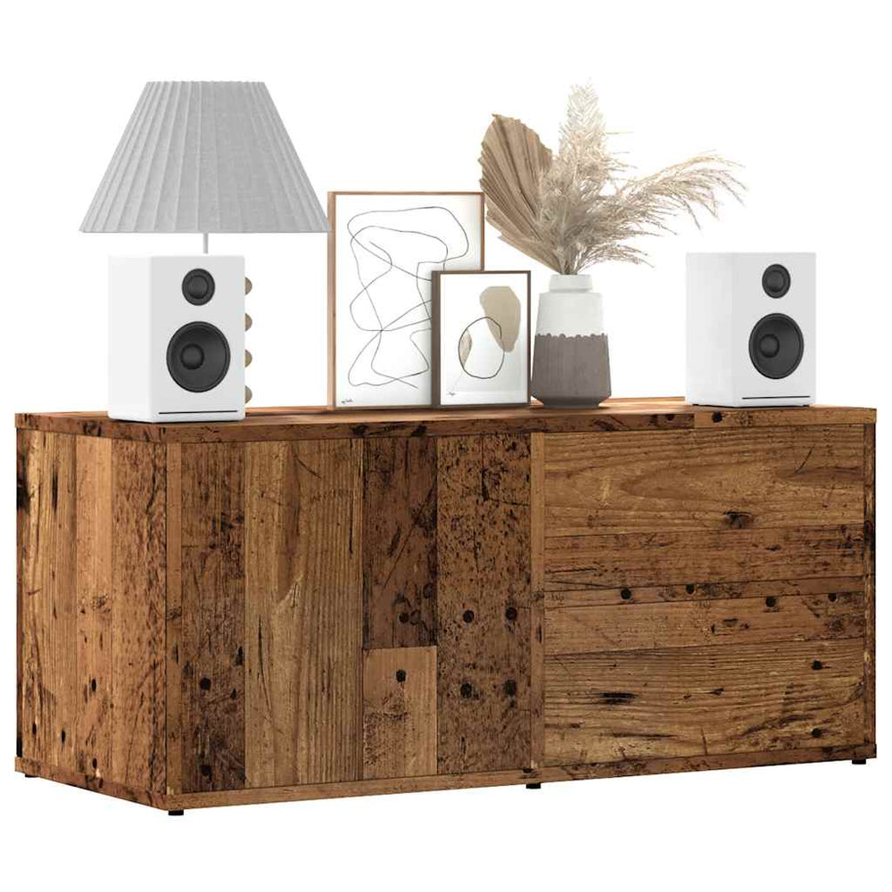 TV-Schrank Altholz-Optik, 80 cm
