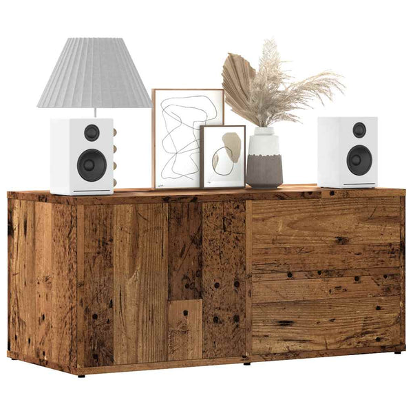TV-Schrank Altholz-Optik, 80 cm