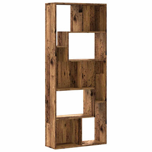 Bücherregal Altholz-Optik, 161 cm hoch