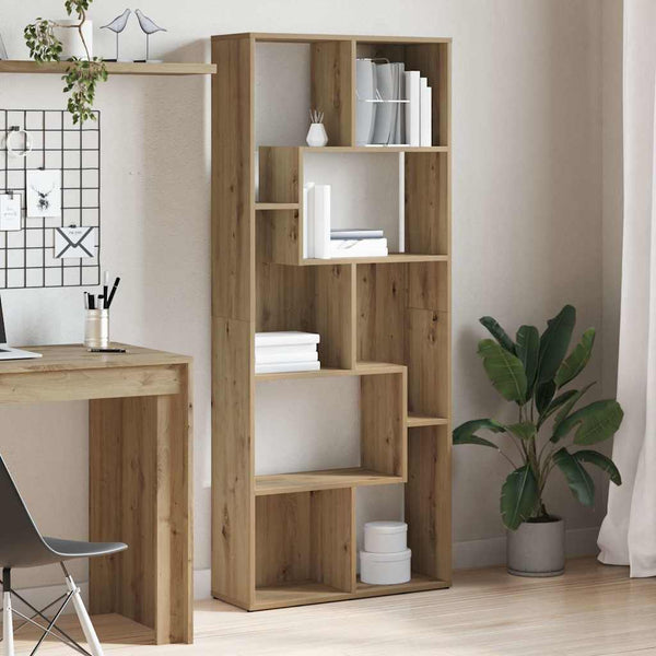 Bücherregal Artisan Eiche 67x24x161 cm