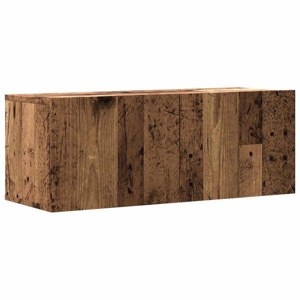 TV-Wandschrank Altholz-Optik 80 cm