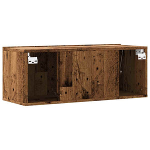 TV-Wandschrank Altholz-Optik 80 cm