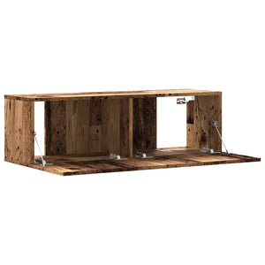 TV-Wandschrank Altholz-Optik 100 cm