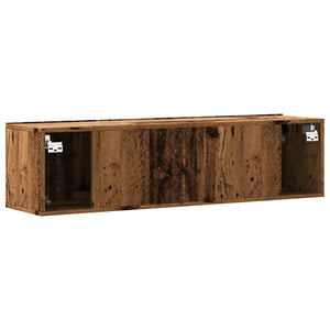 TV-Wandschrank Altholz-Optik 120 cm