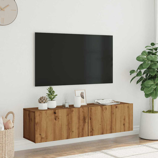 TV-Wandschrank Artisan Eiche 120 cm