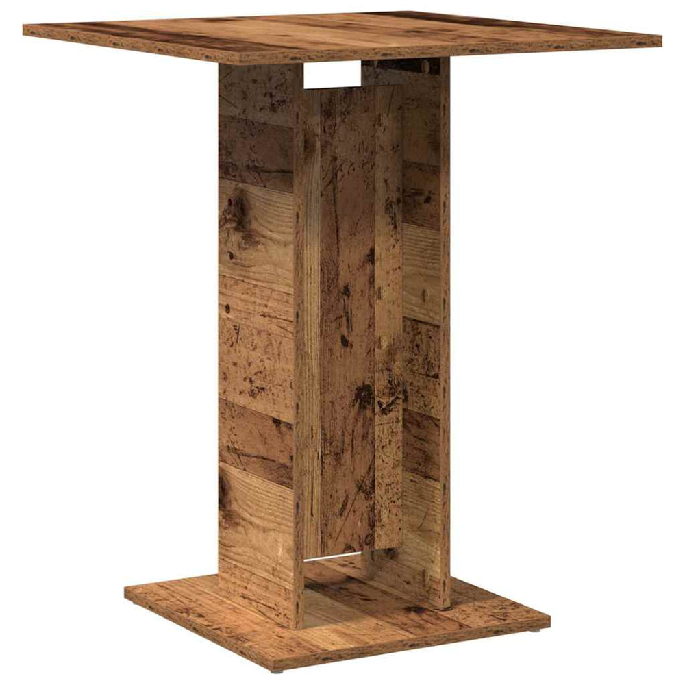 Bistrotisch Altholz-Optik 60x60 cm